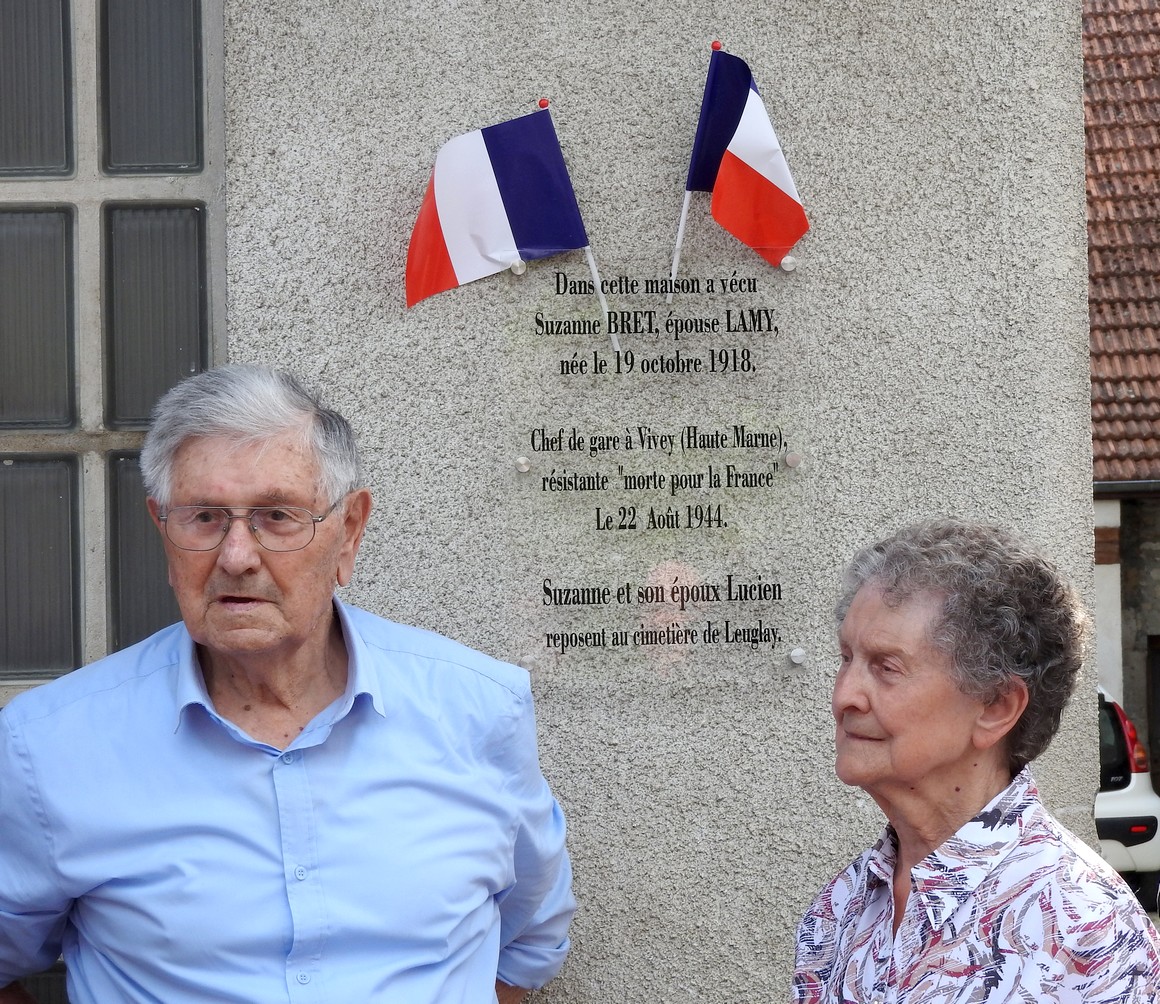 Mai  2018 – Leuglay – Hommage à trois héros morts pour la France.